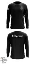 Pershing Rifles 79066987 Long Sleeve Performance Shirt 3