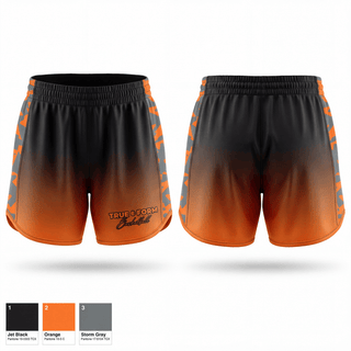 Womens Shorts, True Form Basketball, Men's Basketball, Teamtime, Team time, sublimation, custom sports apparel, team uniforms, spirit wear, spiritwear, sports uniforms, custom shirts, team store, custom team store, fundraiser sports, apparel fundraiser