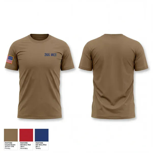 Old School Cotton Feel Shirt, 266 MCT266 MCT, Army, Teamtime, Team time, sublimation, custom sports apparel, team uniforms, spirit wear, spiritwear, sports uniforms, custom shirts, team store, custom team store, fundraiser sports, apparel fundraiser