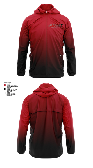 Windbreaker, HEAT, Softball, Teamtime, Team time, sublimation, custom sports apparel, team uniforms, spirit wear, spiritwear, sports uniforms, custom shirts, team store, custom team store, fundraiser sports, apparel fundraiser