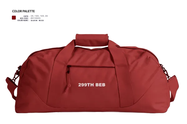 Duffle Bag, 299th BEB, Army, Teamtime, Team time, sublimation, custom sports apparel, team uniforms, spirit wear, spiritwear, sports uniforms, custom shirts, team store, custom team store, fundraiser sports, apparel fundraiser