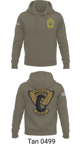 Hoodie, Henderson County Motor Unit, Police, Teamtime, Team time, sublimation, custom sports apparel, team uniforms, spirit wear, spiritwear, sports uniforms, custom shirts, team store, custom team store, fundraiser sports, apparel fundraiser