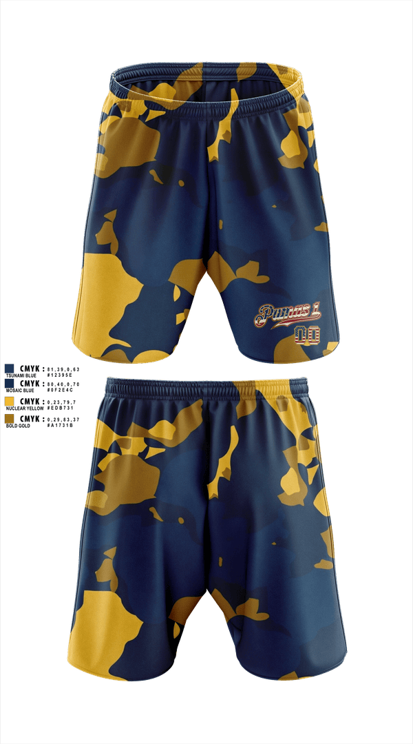 Athletic Shorts With Pockets, Pumas, Baseball, Teamtime, Team time, sublimation, custom sports apparel, team uniforms, spirit wear, spiritwear, sports uniforms, custom shirts, team store, custom team store, fundraiser sports, apparel fundraiser