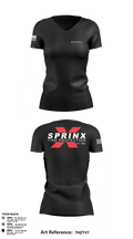SPRINX FIRE PROTECTION 22334846 Women's Short Sleeve V-neck Shirt - 107