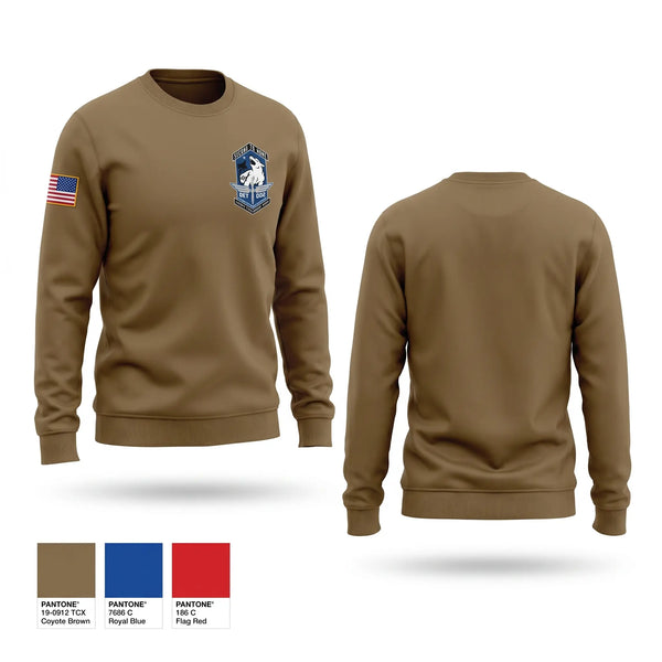 Crew Neck Sweatshirt, Detachment 002, Air Force, Teamtime, Team time, sublimation, custom sports apparel, team uniforms, spirit wear, spiritwear, sports uniforms, custom shirts, team store, custom team store, fundraiser sports, apparel fundraiser