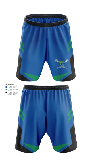 Athletic Shorts With Pockets, Forest Park Bruins, Men's Lacrosse, Teamtime, Team time, sublimation, custom sports apparel, team uniforms, spirit wear, spiritwear, sports uniforms, custom shirts, team store, custom team store, fundraiser sports, apparel fundraiser