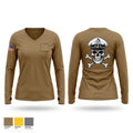 NRC North Island CPOA Women's Long Sleeve V-neck Shirt - 1
