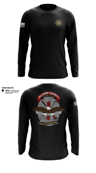 Long Sleeve Performance Shirt, Alcorn County Special Operations, Fire Department, Teamtime, Team time, sublimation, custom sports apparel, team uniforms, spirit wear, spiritwear, sports uniforms, custom shirts, team store, custom team store, fundraiser sports, apparel fundraiser