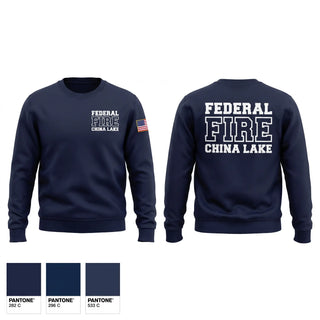 Crew Neck Sweatshirt, China lake fire department, Fire Department, Teamtime, Team time, sublimation, custom sports apparel, team uniforms, spirit wear, spiritwear, sports uniforms, custom shirts, team store, custom team store, fundraiser sports, apparel fundraiser