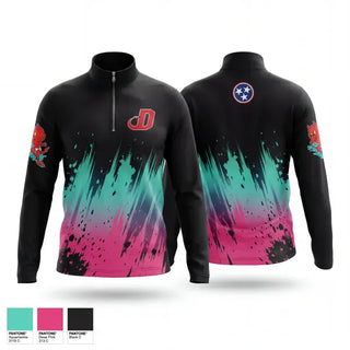 Quarter Zip Jacket, Team Diabolical, Wrestling, Teamtime, Team time, sublimation, custom sports apparel, team uniforms, spirit wear, spiritwear, sports uniforms, custom shirts, team store, custom team store, fundraiser sports, apparel fundraiser