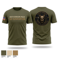 South Carolina Police K9 Association 6197242 Old School Cotton Feel Shirt - 3