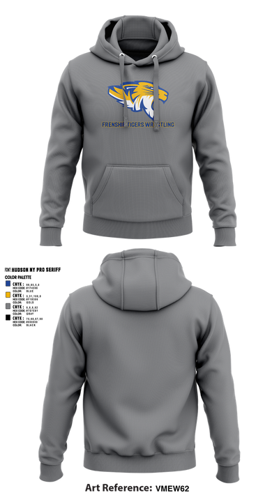 Frenship Tigers Wrestling 20717711 Hoodie - 2