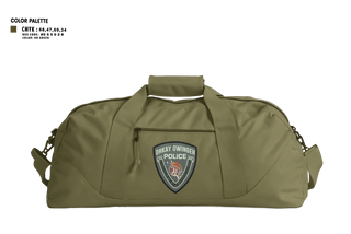 Duffle Bag, Ohkay Owingeh Police Department, Police, Teamtime, Team time, sublimation, custom sports apparel, team uniforms, spirit wear, spiritwear, sports uniforms, custom shirts, team store, custom team store, fundraiser sports, apparel fundraiser