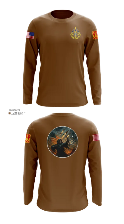 HHB, 31st ADA BDE 93964777 Long Sleeve Performance Shirt 22