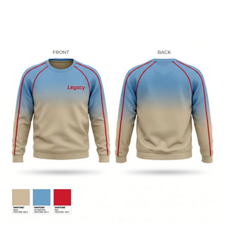 Crew Neck Sweatshirt, Legacy, Baseball, Teamtime, Team time, sublimation, custom sports apparel, team uniforms, spirit wear, spiritwear, sports uniforms, custom shirts, team store, custom team store, fundraiser sports, apparel fundraiser