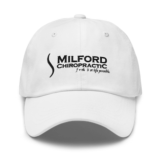 Milford Chiropractic Classic Dad Hat | Yupoong 6245CM