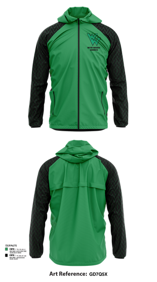 Windbreaker, Weeki Wachee Hornets, Women's Soccer, Teamtime, Team time, sublimation, custom sports apparel, team uniforms, spirit wear, spiritwear, sports uniforms, custom shirts, team store, custom team store, fundraiser sports, apparel fundraiser