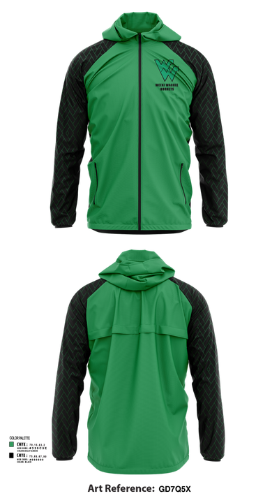 Weeki Wachee Hornets 88701792 Windbreaker - 31