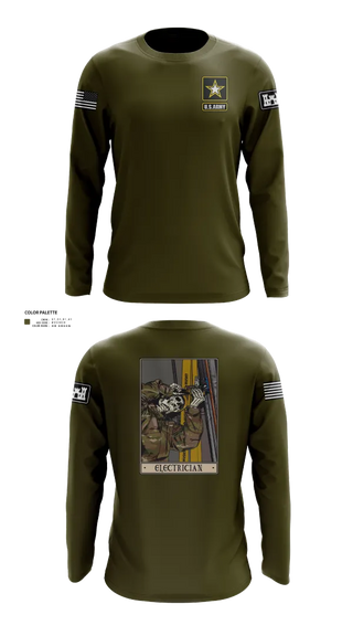 Long Sleeve Performance Shirt, 378th ECC, , Teamtime, Team time, sublimation, custom sports apparel, team uniforms, spirit wear, spiritwear, sports uniforms, custom shirts, team store, custom team store, fundraiser sports, apparel fundraiser