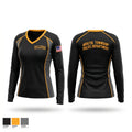 Bristol Township Police Department 48104548 Women's Long Sleeve V-neck Shirt - 1