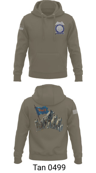 Hoodie, GSP POST 5 DALTON, Police, Teamtime, Team time, sublimation, custom sports apparel, team uniforms, spirit wear, spiritwear, sports uniforms, custom shirts, team store, custom team store, fundraiser sports, apparel fundraiser
