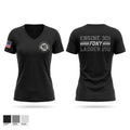 Fdny Women's Short Sleeve V-neck Shirt - 1