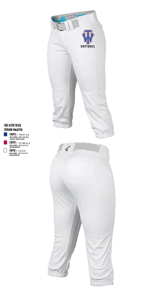 Softball Pants, W.I.T., Softball, Teamtime, Team time, sublimation, custom sports apparel, team uniforms, spirit wear, spiritwear, sports uniforms, custom shirts, team store, custom team store, fundraiser sports, apparel fundraiser