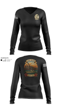 USS Kidd 23322274 Women's Long Sleeve V-neck Shirt - 21