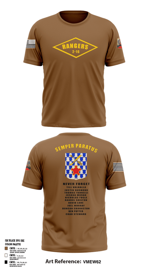 Short Sleeve Performance Shirt, 2-16 rangers, Army, Teamtime, Team time, sublimation, custom sports apparel, team uniforms, spirit wear, spiritwear, sports uniforms, custom shirts, team store, custom team store, fundraiser sports, apparel fundraiser