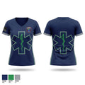 Bolingbrook Park District EMS Women's Short Sleeve V-neck Shirt - 1
