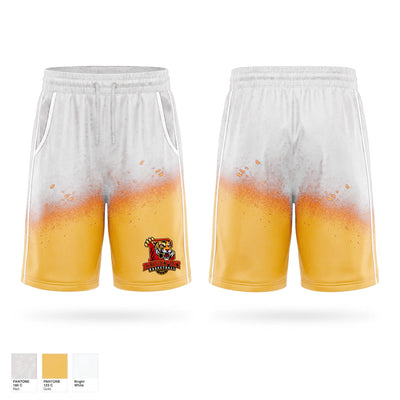 Bridgeport High School Basketball 84427267 Mens Reversible Basketball Shorts - 4