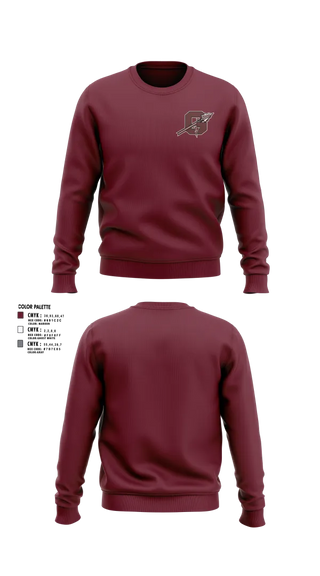 Crew Neck Sweatshirt, Ganado, Spirit Store, Teamtime, Team time, sublimation, custom sports apparel, team uniforms, spirit wear, spiritwear, sports uniforms, custom shirts, team store, custom team store, fundraiser sports, apparel fundraiser