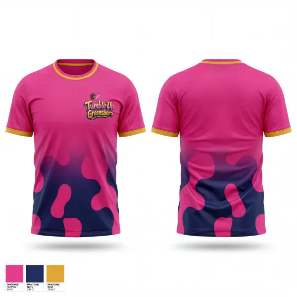 Football Jersey, Tumble Up Greensboro, Cheer, Teamtime, Team time, sublimation, custom sports apparel, team uniforms, spirit wear, spiritwear, sports uniforms, custom shirts, team store, custom team store, fundraiser sports, apparel fundraiser