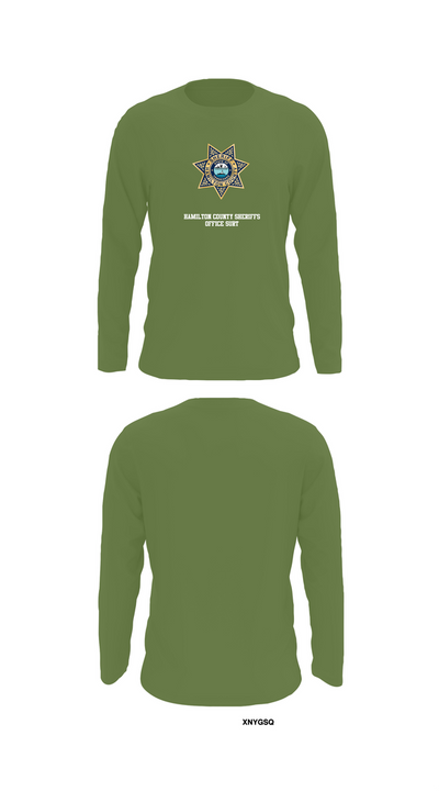 Hamilton County Sheriffs Office SURT 9289394 Long Sleeve Performance Shirt 50