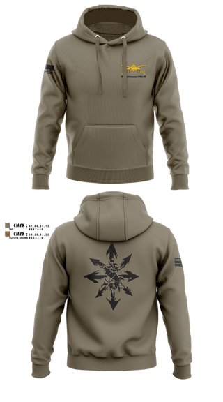 Hoodie, Charlie Company 120th INF, National Guard, Teamtime, Team time, sublimation, custom sports apparel, team uniforms, spirit wear, spiritwear, sports uniforms, custom shirts, team store, custom team store, fundraiser sports, apparel fundraiser