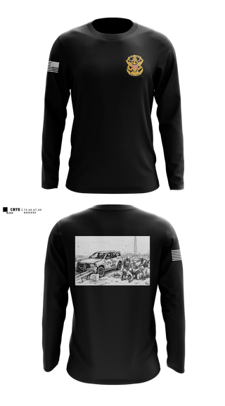 Long Sleeve Performance Shirt, Crime Patrol Unit, Police, Teamtime, Team time, sublimation, custom sports apparel, team uniforms, spirit wear, spiritwear, sports uniforms, custom shirts, team store, custom team store, fundraiser sports, apparel fundraiser