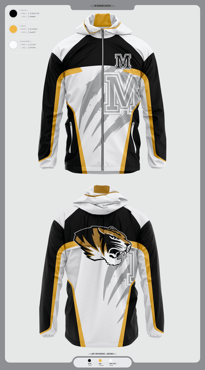 Marceline Tigers 63327154 Windbreaker - 4