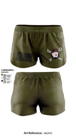 Ranger Panties, A Co 1347 DSSB, , Teamtime, Team time, sublimation, custom sports apparel, team uniforms, spirit wear, spiritwear, sports uniforms, custom shirts, team store, custom team store, fundraiser sports, apparel fundraiser