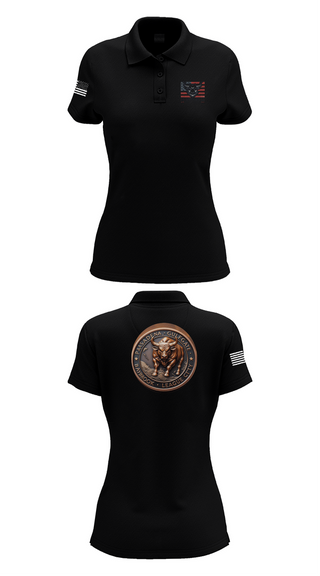 Womens Short Sleeve Performance Polo, Baybrook Army Recruiting Company, , Teamtime, Team time, sublimation, custom sports apparel, team uniforms, spirit wear, spiritwear, sports uniforms, custom shirts, team store, custom team store, fundraiser sports, apparel fundraiser