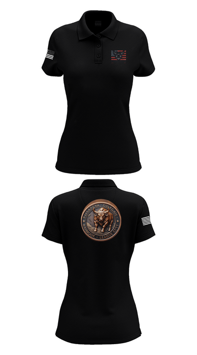 Baybrook Army Recruiting Company 58064560 Women's Short Sleeve Performance Polo  - 35