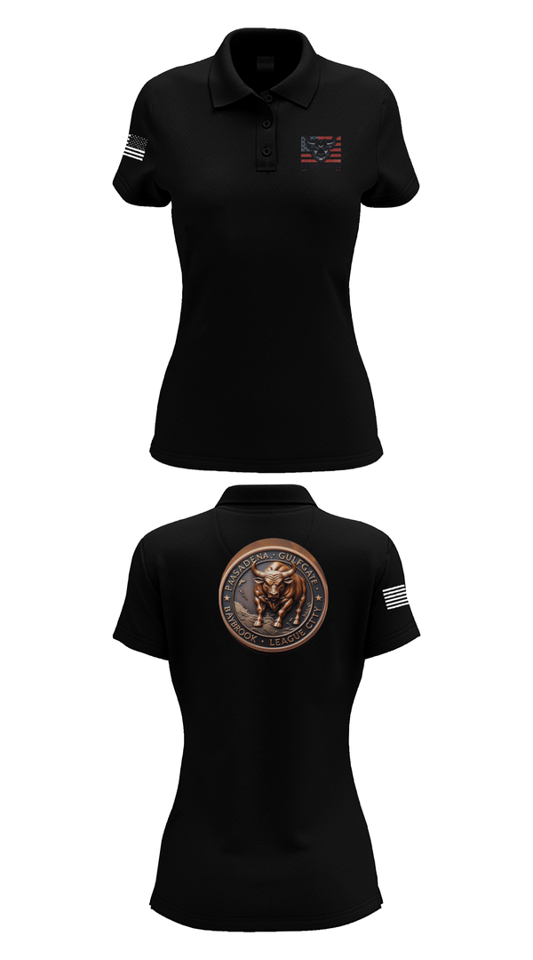 Womens Short Sleeve Performance Polo, Baybrook Army Recruiting Company, , Teamtime, Team time, sublimation, custom sports apparel, team uniforms, spirit wear, spiritwear, sports uniforms, custom shirts, team store, custom team store, fundraiser sports, apparel fundraiser