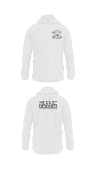Windbreaker, Monroe Fire Rescue, Fire Department, Teamtime, Team time, sublimation, custom sports apparel, team uniforms, spirit wear, spiritwear, sports uniforms, custom shirts, team store, custom team store, fundraiser sports, apparel fundraiser