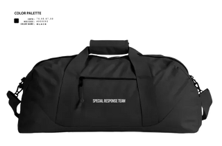 Duffle Bag, Special response team, Police, Teamtime, Team time, sublimation, custom sports apparel, team uniforms, spirit wear, spiritwear, sports uniforms, custom shirts, team store, custom team store, fundraiser sports, apparel fundraiser