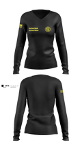 NEMESIS 50691767 Women's Long Sleeve V-neck Shirt - 101