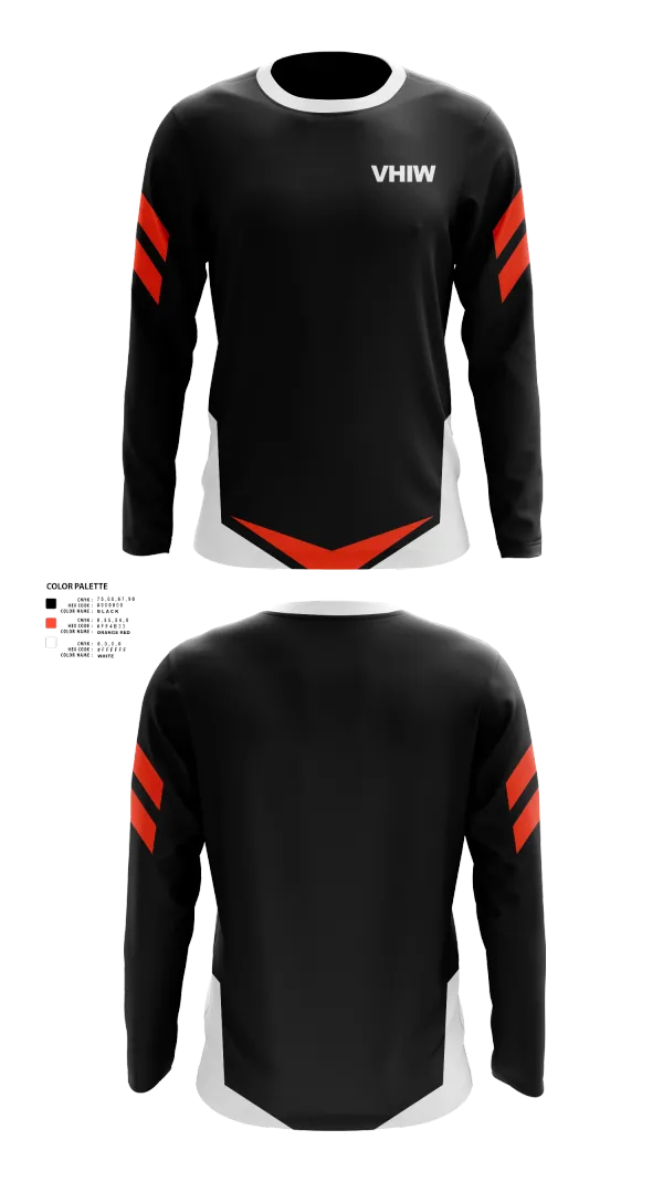 Long Sleeve Performance Shirt, VHIW, Wrestling, Teamtime, Team time, sublimation, custom sports apparel, team uniforms, spirit wear, spiritwear, sports uniforms, custom shirts, team store, custom team store, fundraiser sports, apparel fundraiser