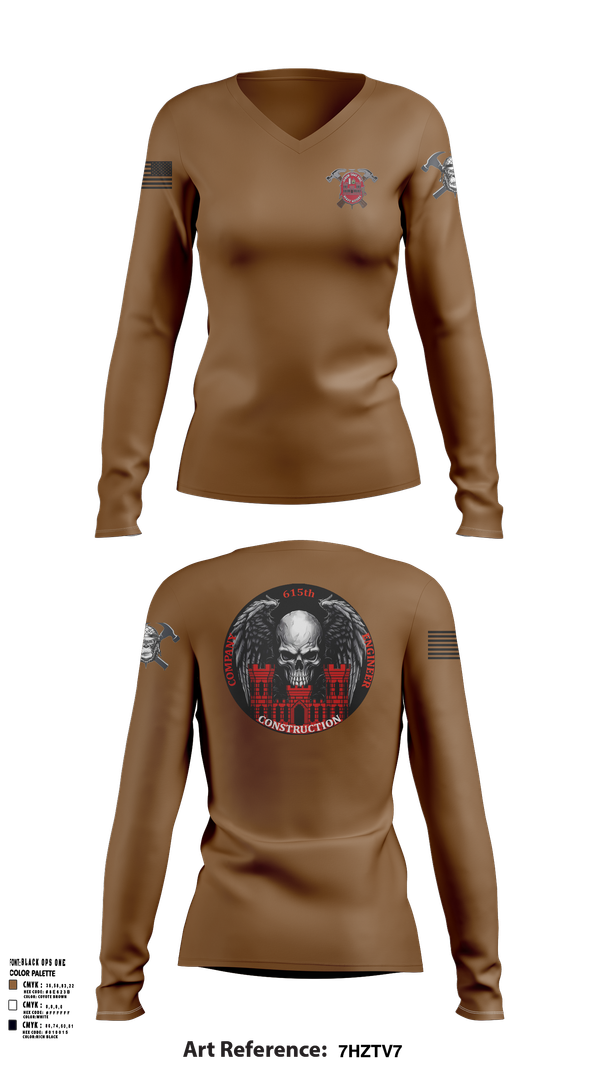 Womens Long Sleeve Vneck Shirt, HEAVY HITTERS, , Teamtime, Team time, sublimation, custom sports apparel, team uniforms, spirit wear, spiritwear, sports uniforms, custom shirts, team store, custom team store, fundraiser sports, apparel fundraiser