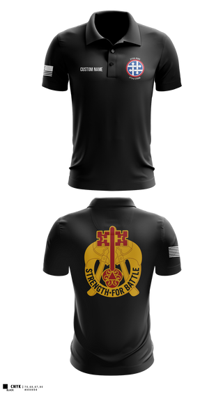 Short Sleeve Performance Polo, 373rd CSSB, Army, Teamtime, Team time, sublimation, custom sports apparel, team uniforms, spirit wear, spiritwear, sports uniforms, custom shirts, team store, custom team store, fundraiser sports, apparel fundraiser