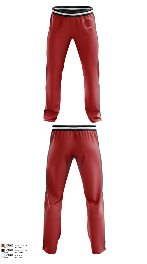 Sweatpants, Visitation Blazers Volleyball, Women's Volleyball, Teamtime, Team time, sublimation, custom sports apparel, team uniforms, spirit wear, spiritwear, sports uniforms, custom shirts, team store, custom team store, fundraiser sports, apparel fundraiser