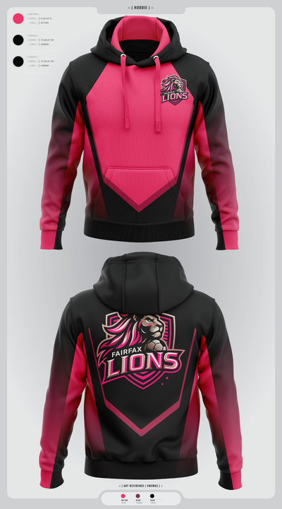 Fairfax Lions 7136956 Hoodie - 2