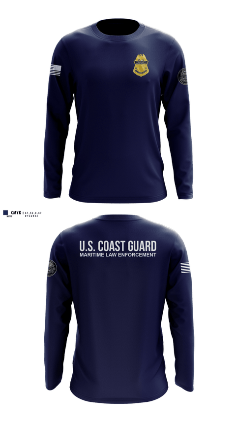 Long Sleeve Performance Shirt, Sector Miami Boarding Team, Coast Guard, Teamtime, Team time, sublimation, custom sports apparel, team uniforms, spirit wear, spiritwear, sports uniforms, custom shirts, team store, custom team store, fundraiser sports, apparel fundraiser